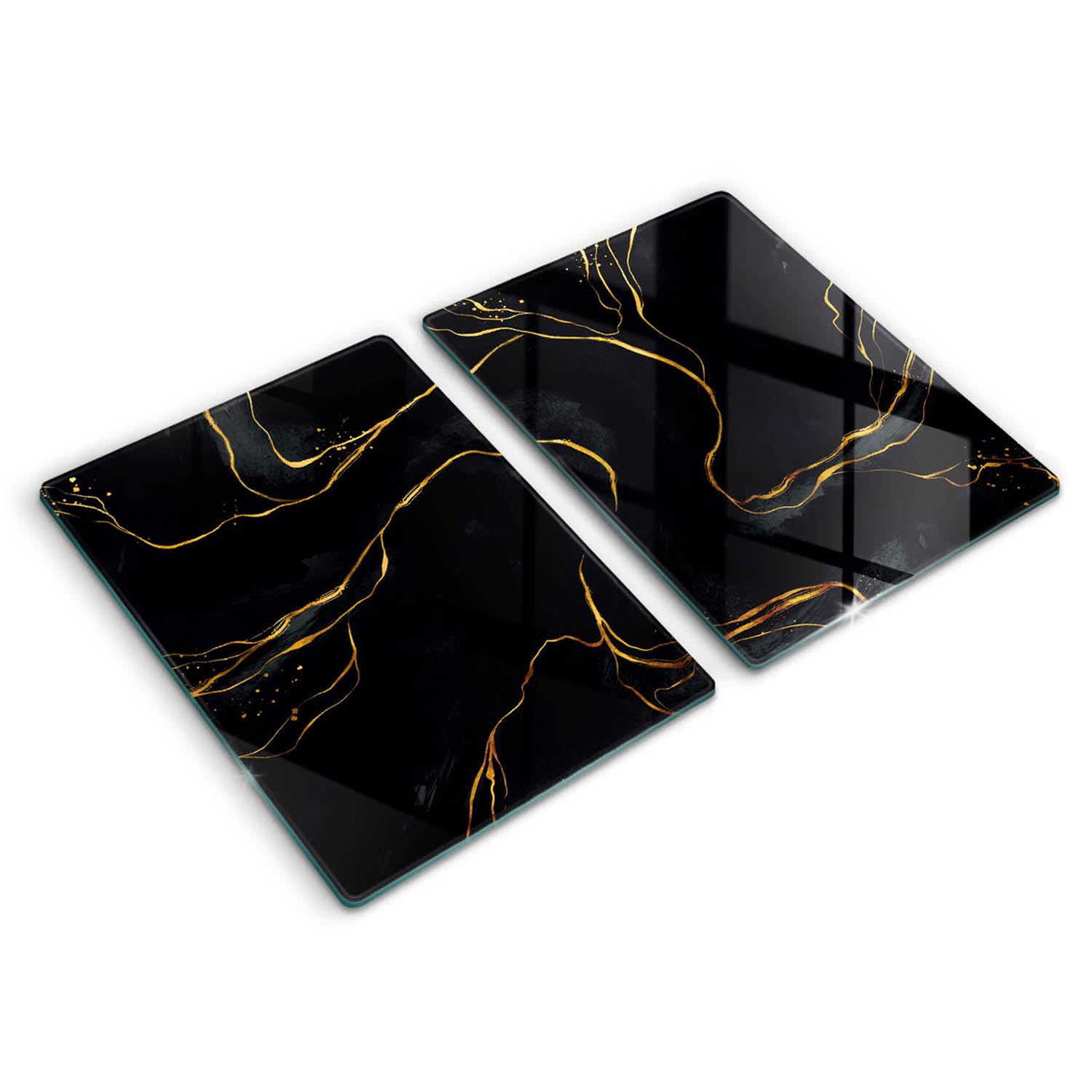 Planche à découper en marbre noir Wallfluent, l'élégance d'un matériau résistant