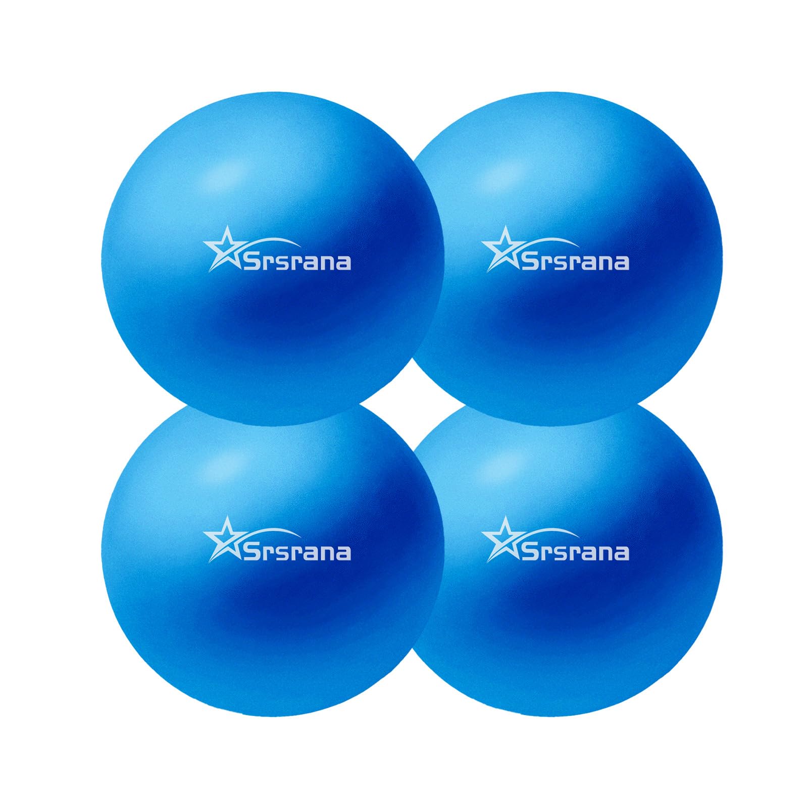 9 Inch Pilates Ball, Mini Exercise Ball for Yoga, Barre &amp; Fitness Training