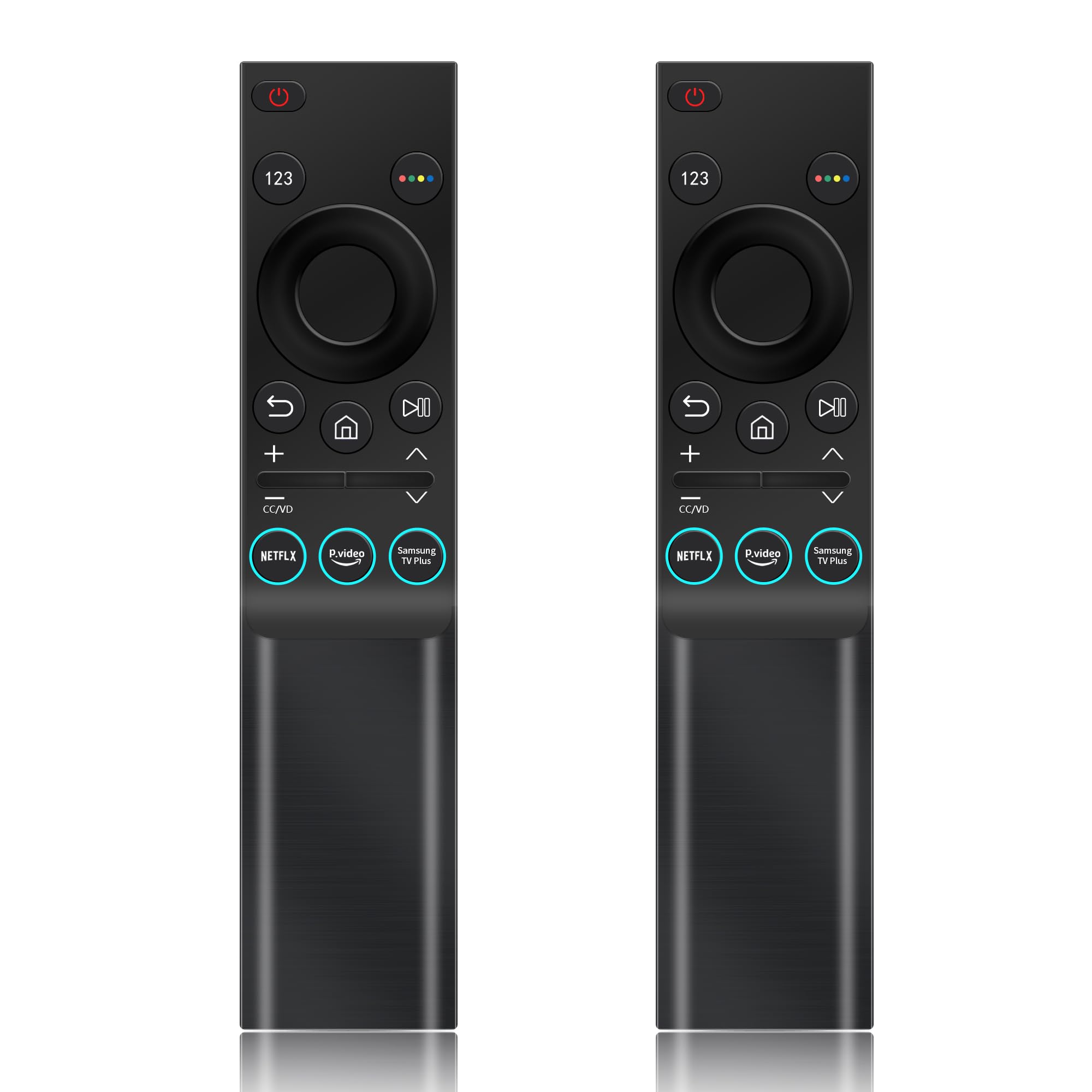 Confezione da 2 telecomandi universali di ricambio per TV Samsung, compatibili con tutti i televisori Samsung Frame Serif Curved UHD Neo QLED LCD Crystal UHD OLED 4K 8K