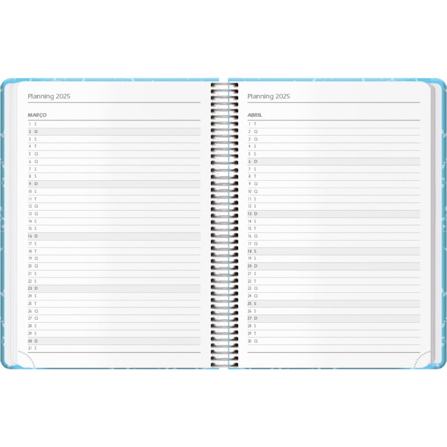 Dohe, 2025 Diary, Day by Page, A5 Size (14 x 20 cm), 12 Months January to December, Hardcover, Planner in Spanish - Image 4