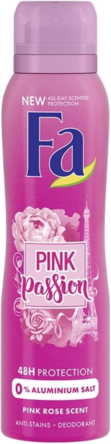 Fa Pink Passion Kadın Deodorant Sprey, 150 ml, Pembe