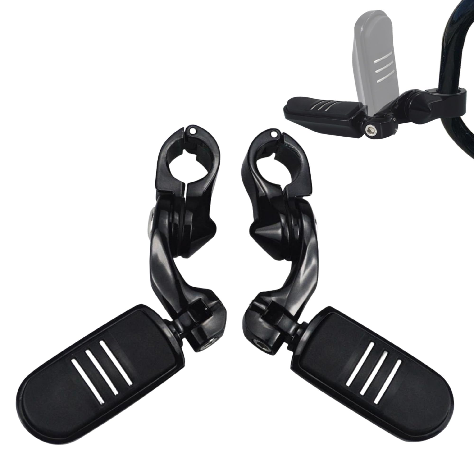 Repose-pieds de protection moteur 1-1/4" pour rompre la fatigue en moto