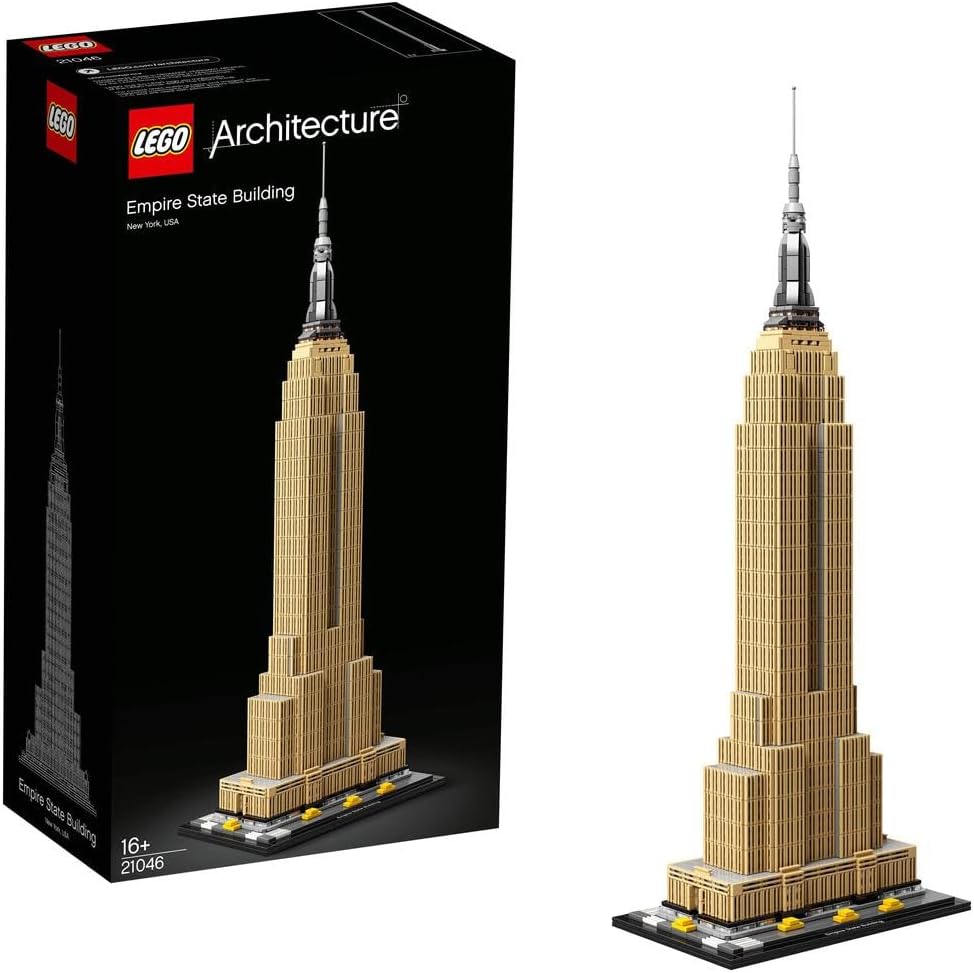 LEGO Architecture Empire State Building 21046 Building Kit (1,760 Pieces)