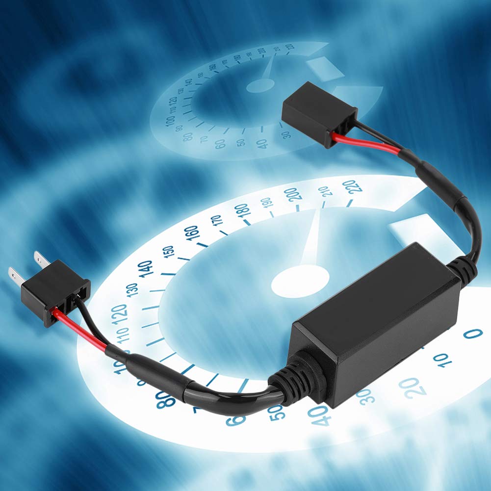 2 pièces LED décodeur Canbus phare décodeur dispositif Anti-scintillement résistances annuleur d'erreur pour H7