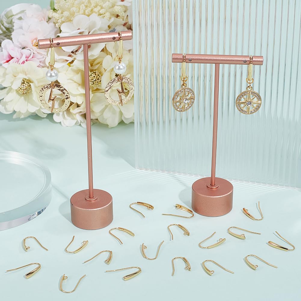 Beebeecraft 100Pcs Ohrringhaken Erkenntnisse Ohrdrähte Fischhaken