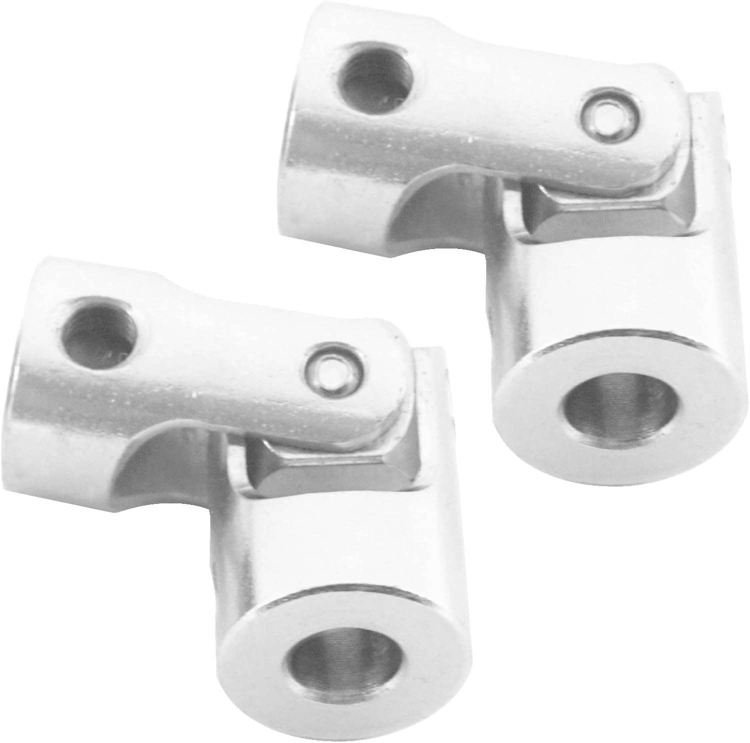 5Pack Vgoohobby Universal Rotatable Steering Shaft U Joint Coupling Motor Connector Coupler for RC Car Robot Crawler Boat (4mm to 4mm)