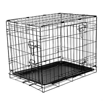 RAC Fold Flat Dog Carrier, Small, Clear