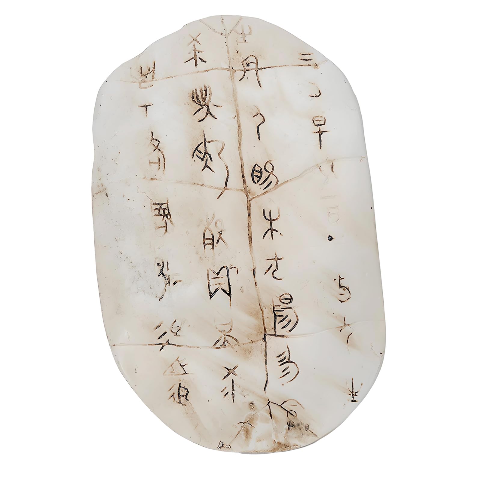 Qusinfc Ancient Chinese Oracles Bone Script Resin Wall Hanging Home Decors for Living Room and Study with Cultural Charm Oracles Bone Script Resin Ornament