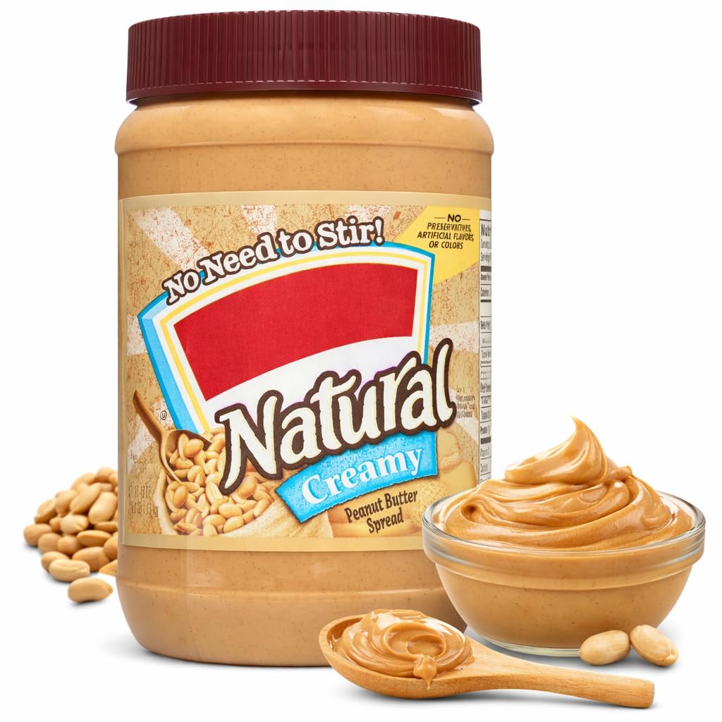 Mantequilla de Maní Cremosa Natural, 40 oz