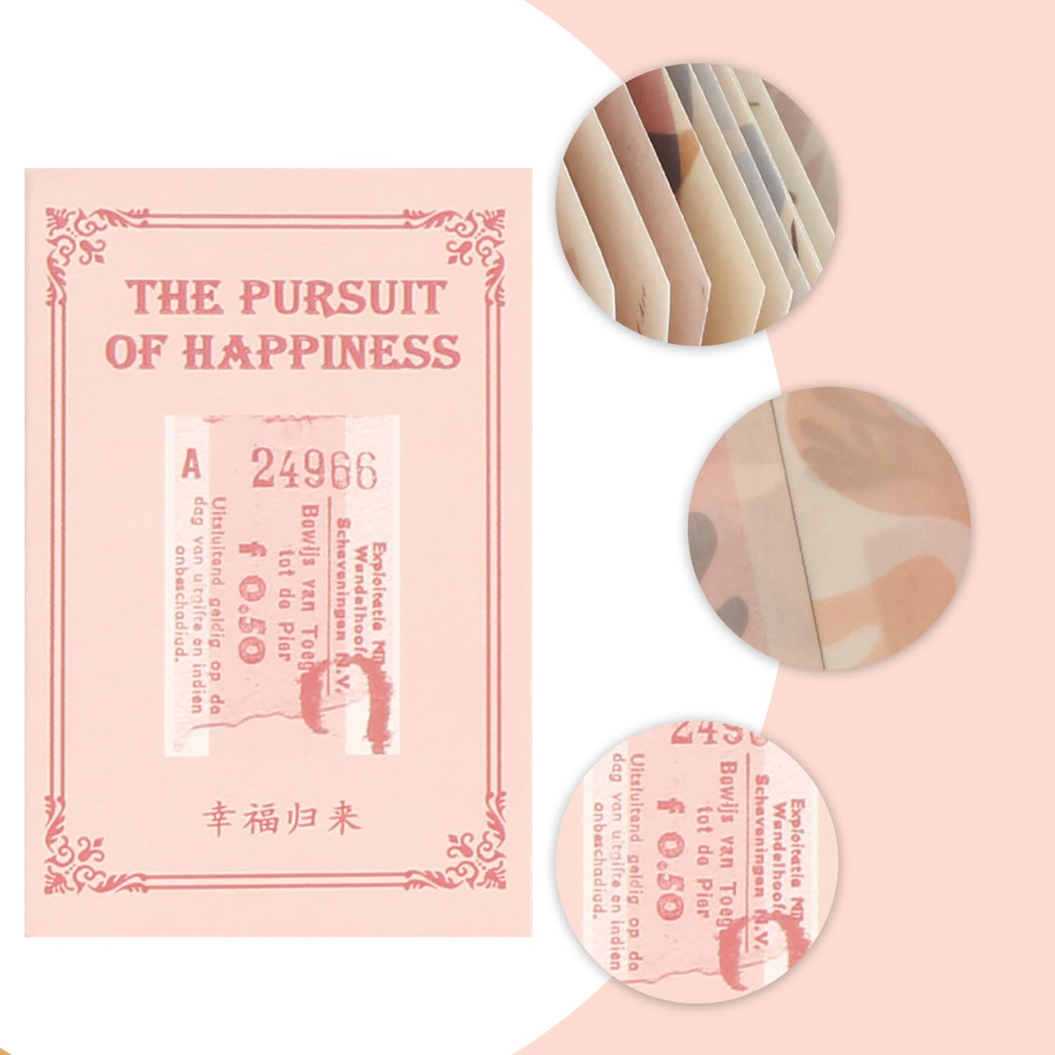Rumyve 400pcs Aesthetic Scrapbook Accessories - 8 Styles Vintage Stickers,Vintage Scrapbooking Supplies for DIY Arts Crafts - Image 3