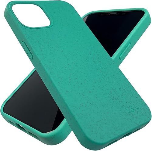 Miniatura 1 de LOAM & LORE Funda de teléfono biodegradable para iPhone 14 Pro, funda ecológica sin plástico, funda para iPhone 14 Pro compostable a base de