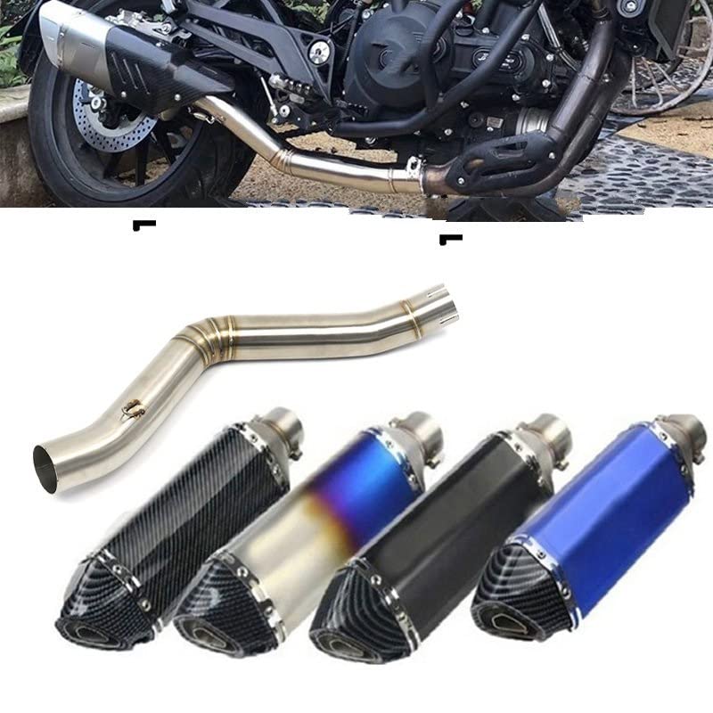 Tubo Di Scarico Centrale Per Benelli 502C 2019-2021 - Acciaio Inox, Decat 51mm, Per Miglior Prestazioni - Foto 6