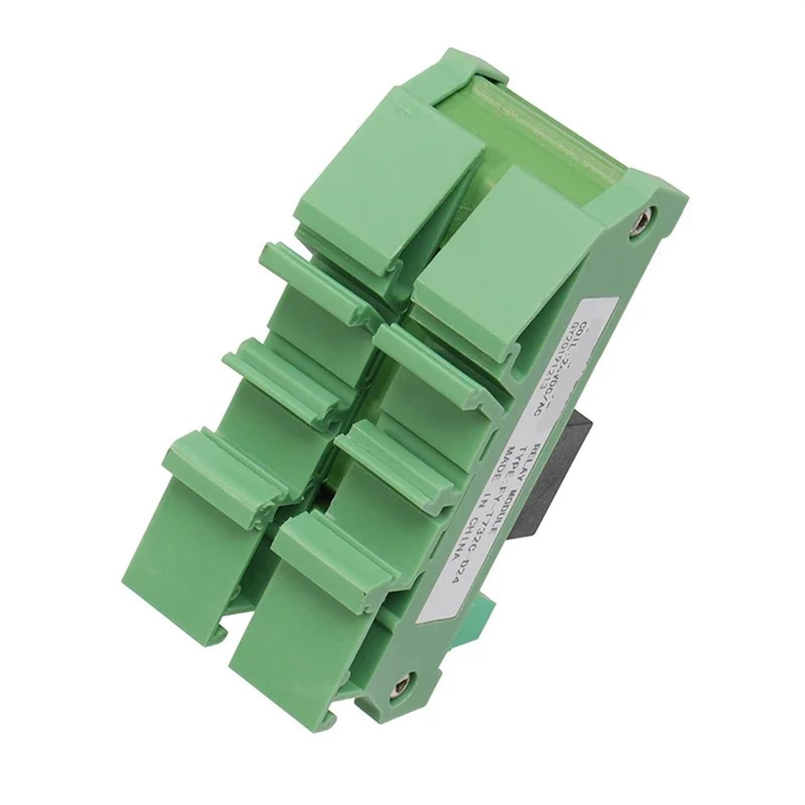 Módulo de relé de 2 canales AC/DC 12V 24V AC230V Relé electromagnético Módulo de relé AC220v de uso general 5VDC 1 Uds(FY-T732-230VAC)