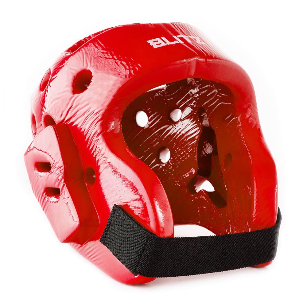 Blitz Dipped Foam Head Guard - Red - Medium โ image 1