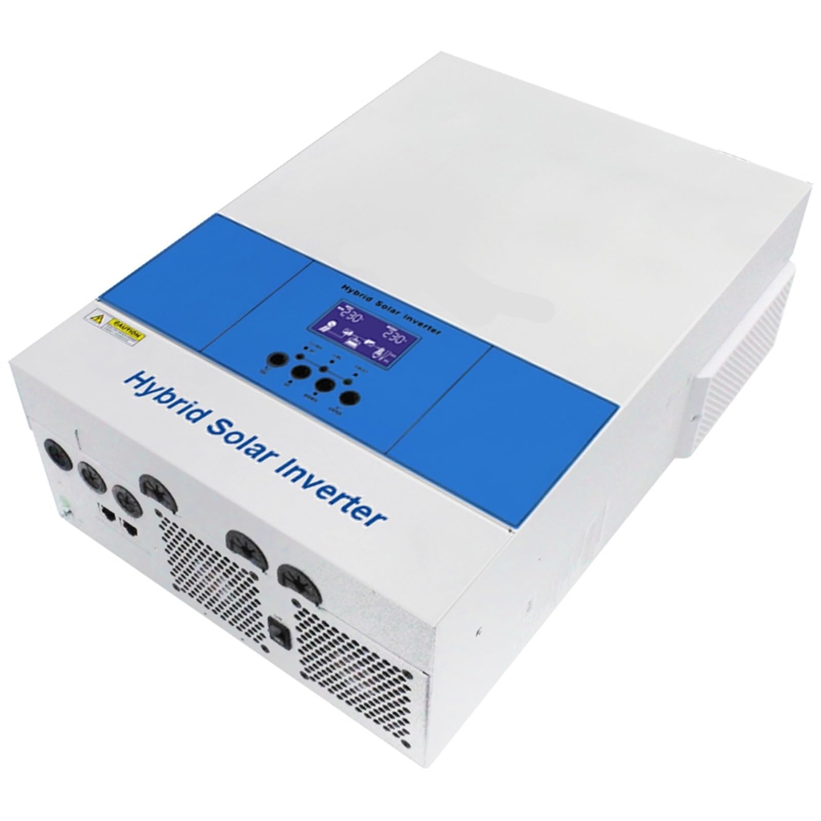 Inversor de Potencia, Inversor Solar híbrido de 6200 W, inversor Onda sinusoidal Pura, Controlador Carga MPPT 120 A, Entrada fotovoltaica 48 V, 500 con WiFi