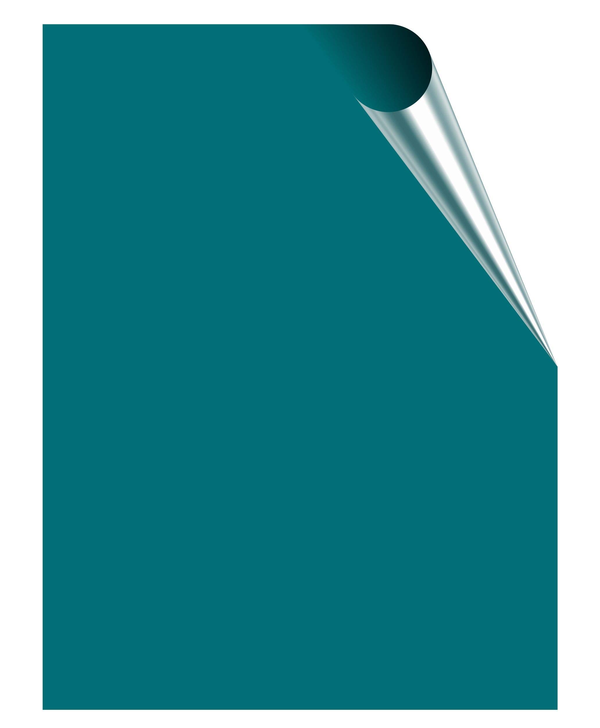 Tile Stickers, Gloss, for use on 150mm x 200mm / 15cm x 20cm / 6 x 8 Inch Tiles, Waterproof for Kitchen, Splashback, for Bathroom, Self Adhesive, Peel and Stick, Removable (Teal, 10)