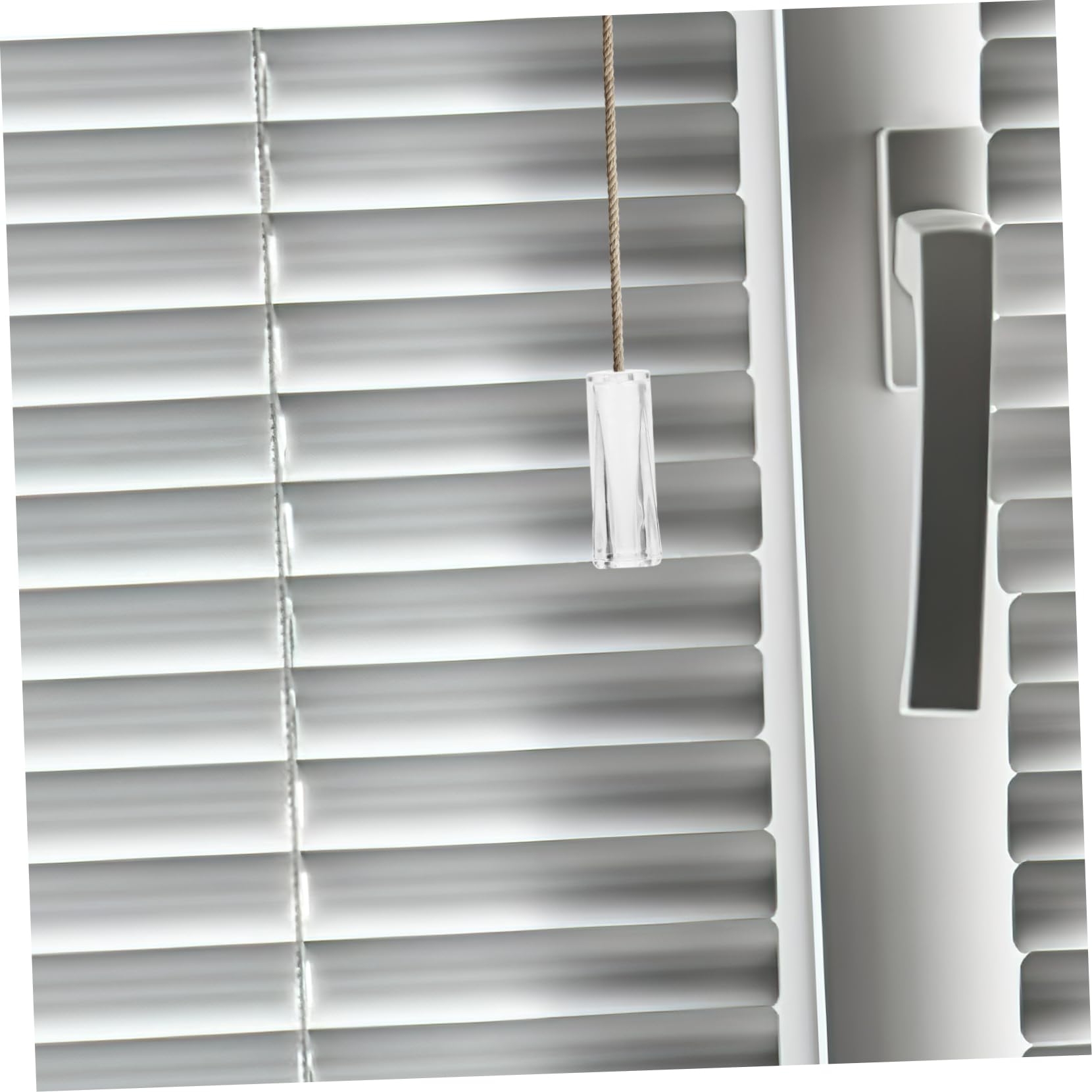 STOBAZA 10pcs Vertical Blind Replacement Handle Tilt Rod Accessories for Easy Installation Compatible Various Curtains and Blinds Convenient and Design