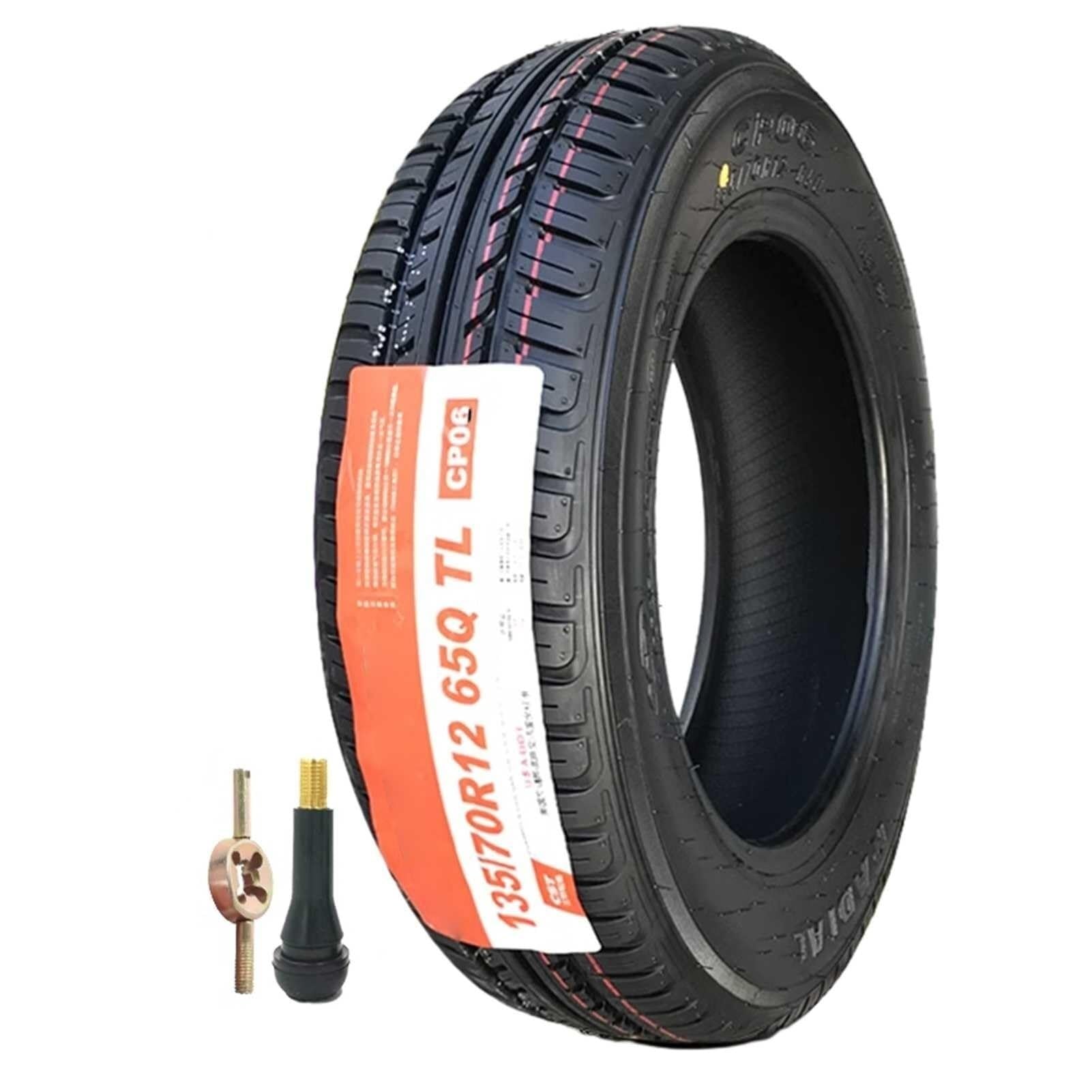 135/70R12 65Q Opona bez Wewnętrznej Rury, Wszystkie Pory Roku, Odporna na Przebicia, Dla Samochodów Kei, Cisza, Długa Trwałość, Przygotowana na Zimę