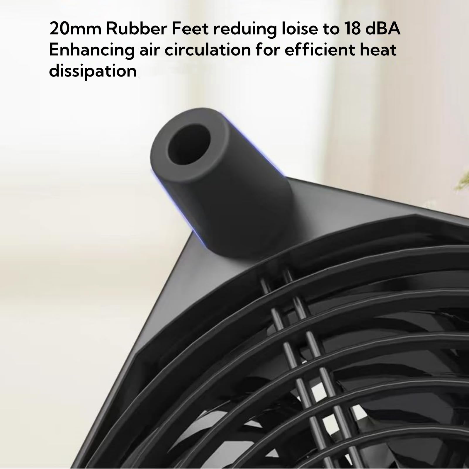Ventola di raffreddamento silenziosa doppia USB da 5 V, 120 mm x 2 con cavo da 1200 mm, 76 CFM, raffreddamento del flusso d'aria per router, computer, Mac Mini, PlayStation, rack fai da te per