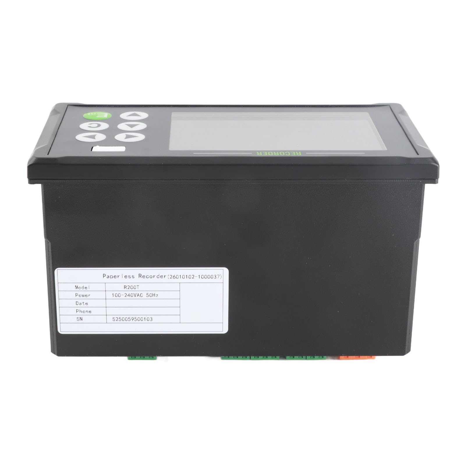 Aramox Rejestrator Temperatury Wielokanałowy, Bezpapierowy Rejestrator