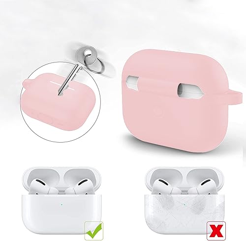 Miniatura 3 de SaharaCase - Funda de silicona para Apple AirPods Pro 2 (2 generación) Robusta protección de cuerpo completo, agarre antideslizante, delgado con