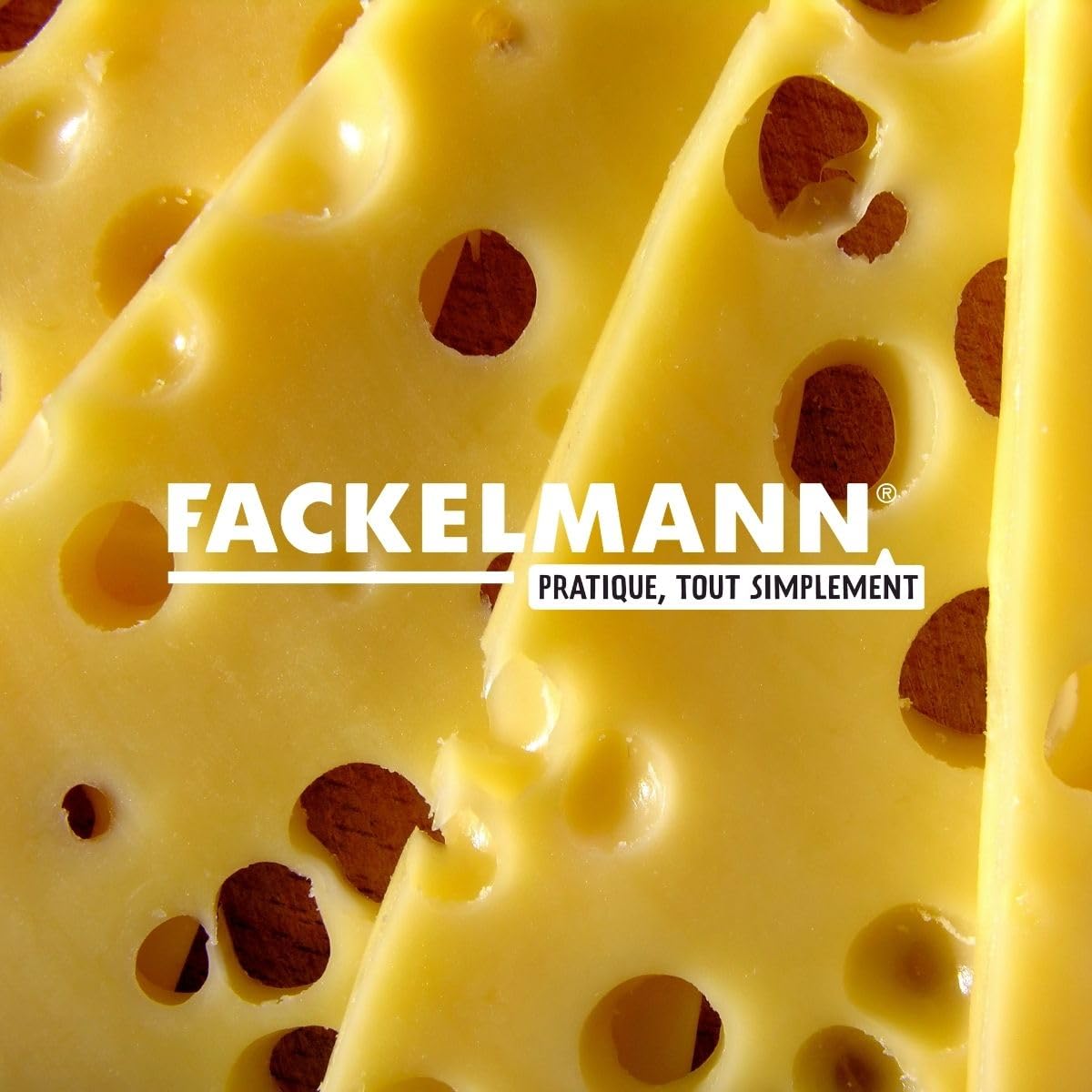 Fackelmann 687915 Set à Fondue au Fromage 2 Personnes Fonte émaillée Appareil, Bois,Acier Inoxydable, Noir,Blanc,Rouge