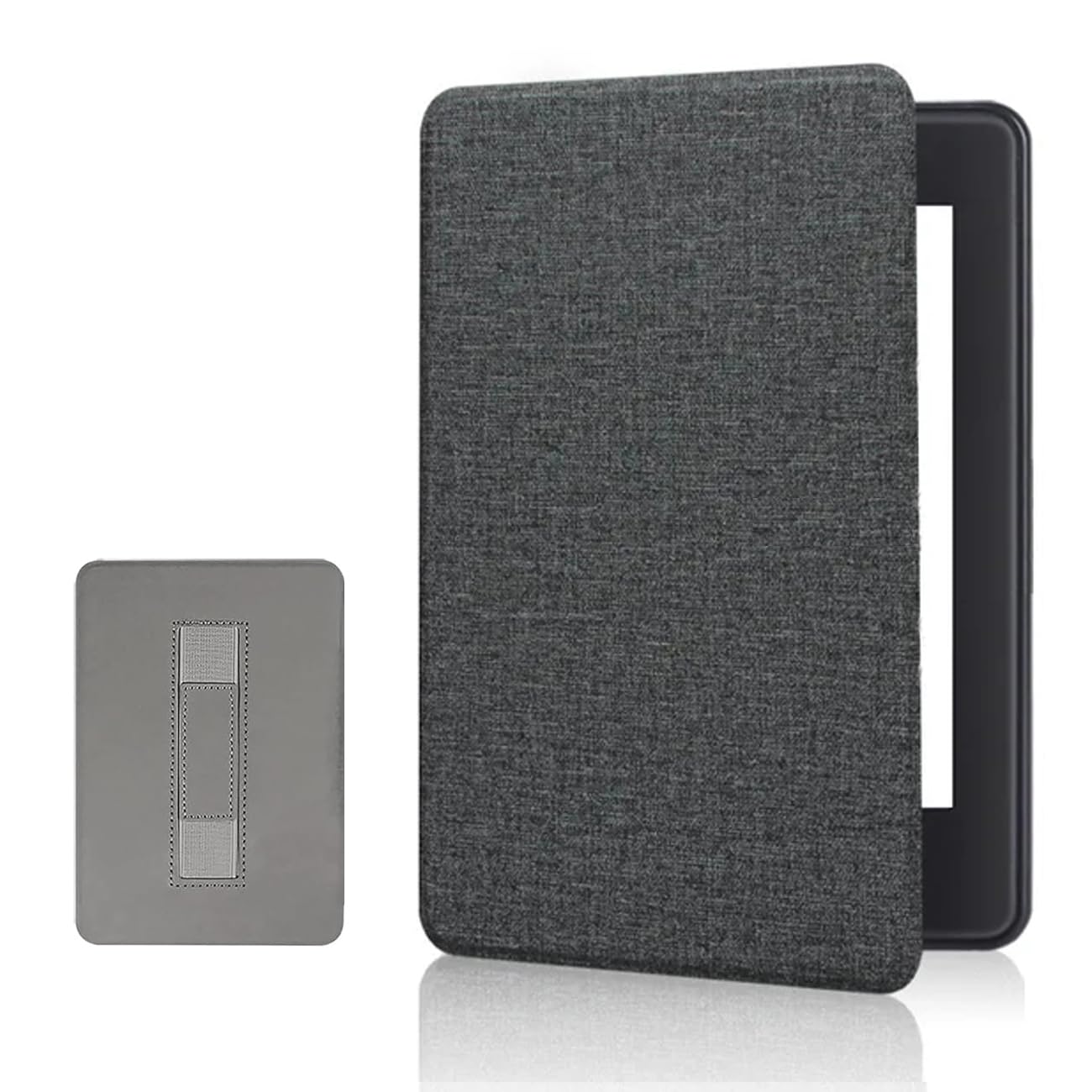 Moninsta Slimshell Case for 6" Kindle Paperwhite (10th Generation-2018 Release), Handheld Lightweight PU Leather Cover with Auto Sleep/Wake for Kindle Paperwhite E-Reader, Black