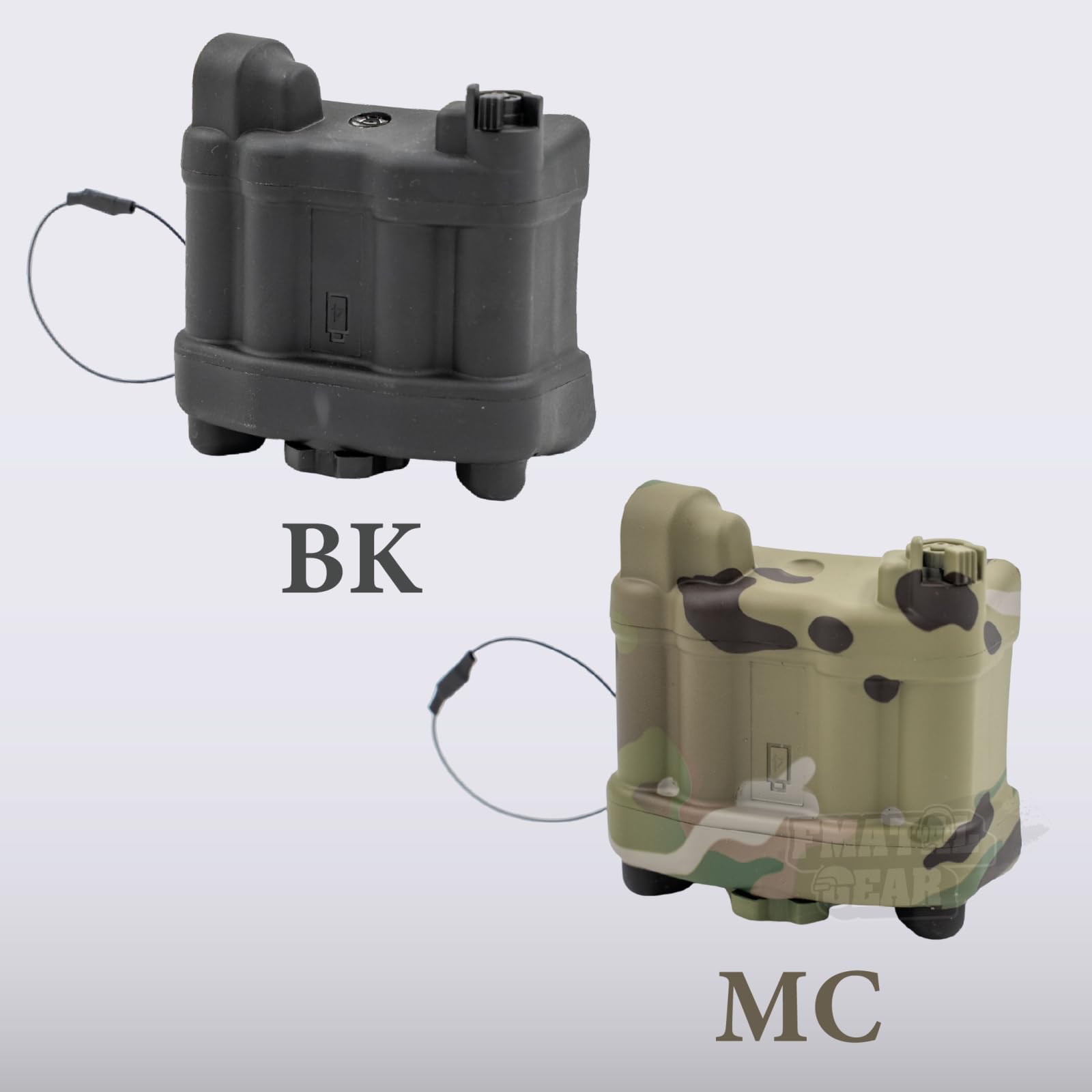 FMATAL GEAR FMA PVS 31 Battery Case Tactical NVG Dummy Model for Tactical Helmet NVG Mount | Paintball Shooting Hunting (BK Dummy)