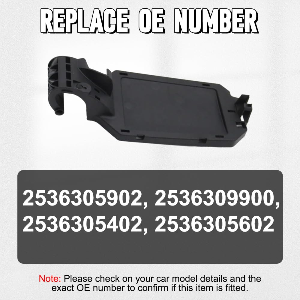 2536309900 Assemblage Couvercle de Réservoir d'Essence Compatible avec Mercedes-Benz GLC Class GLC200 GLC220 GLC260 GLC300 2015-2022, Remplace 2536309900, 2536305402, 2536305602
