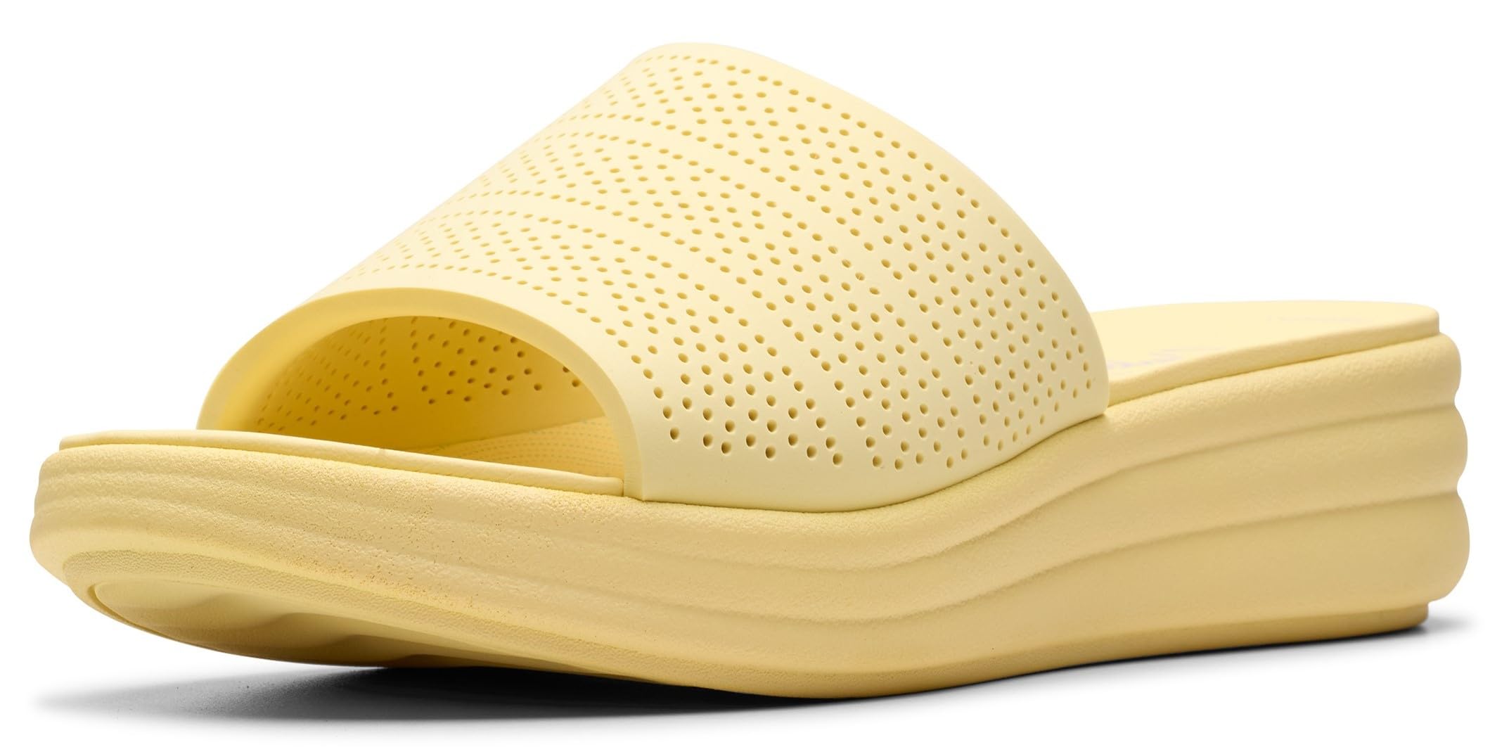 Clarks Women's Drift Twist Cloudsteppers Wedge Sandal