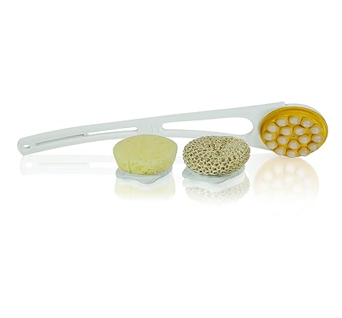 Hydas Set de 3 piezas para el cuidado de la piel, color blancoamarillo