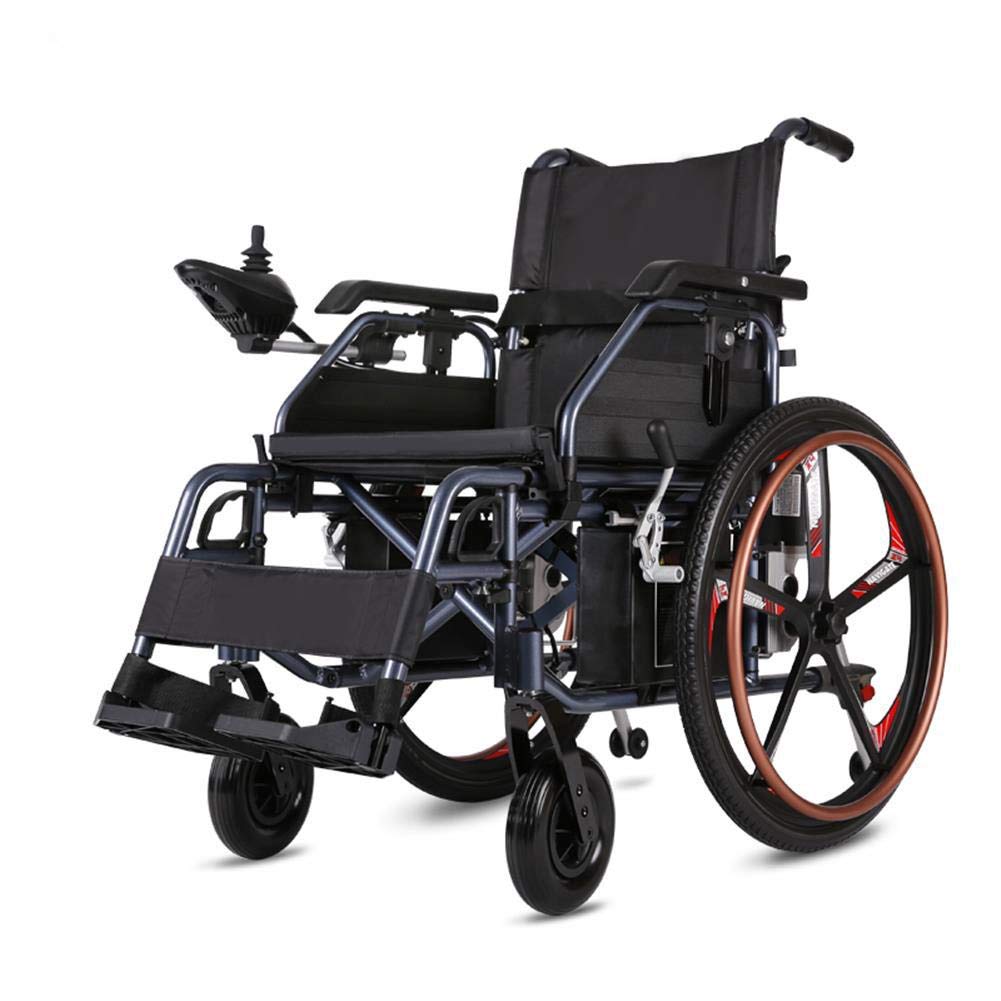Silla de ruedas eléctrica, 2020 nuevas sillas de ruedas eléctricas plegables ultraligeras para adultos, sillas de ruedas eléctricas motorizadas todo terreno para exteriores