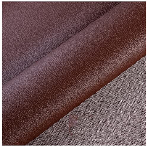 HHOZsafety Tela suave sintética de PU para tapicería, sofá, silla, bolso, cartera, decoración de festival, reparación, 138 x 100 cm