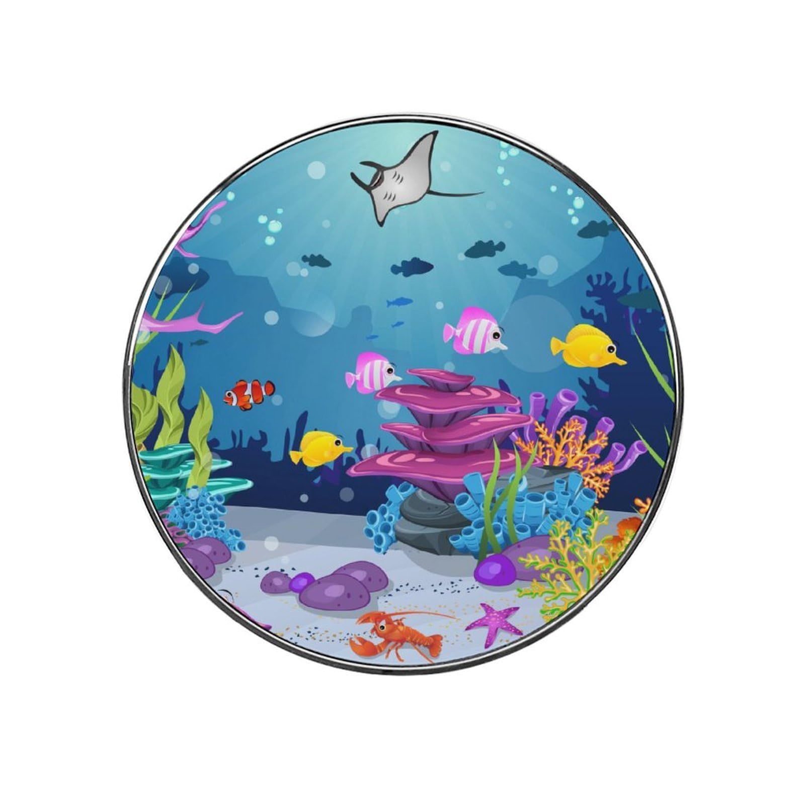 Underwater Refrigerator Magnet Decorative Locker Magnet For Kitchen And Office Home Décor