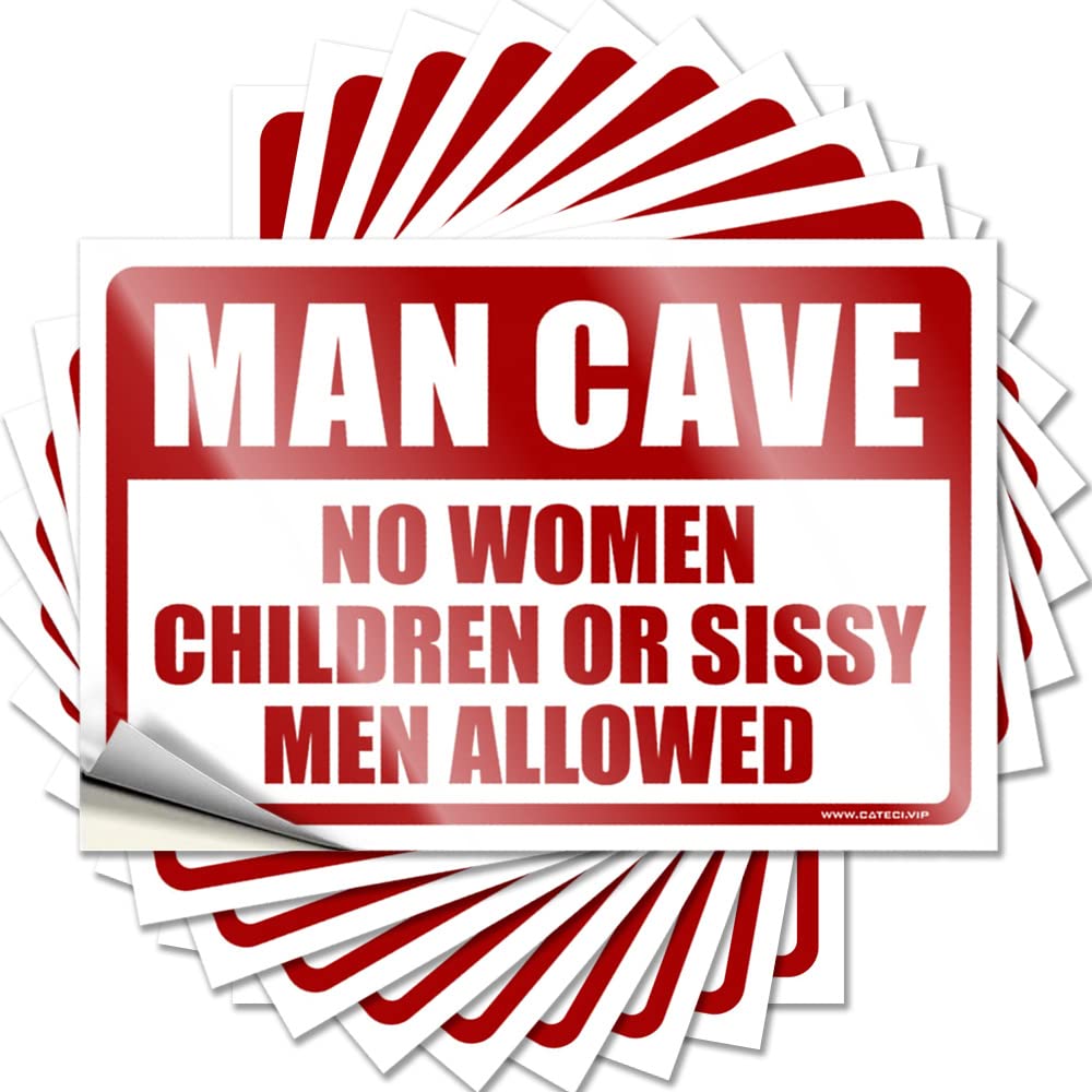 Man Cave Rules Decals Pool Stuff | Cozy Helmet Removable Decal Pack(12X18CM)