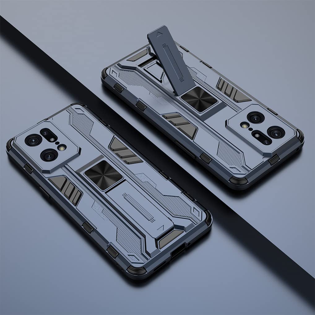 SEAHAI Cover per Oppo A78 4G, [Militare Anti-Caduta] Cornice Paraurti