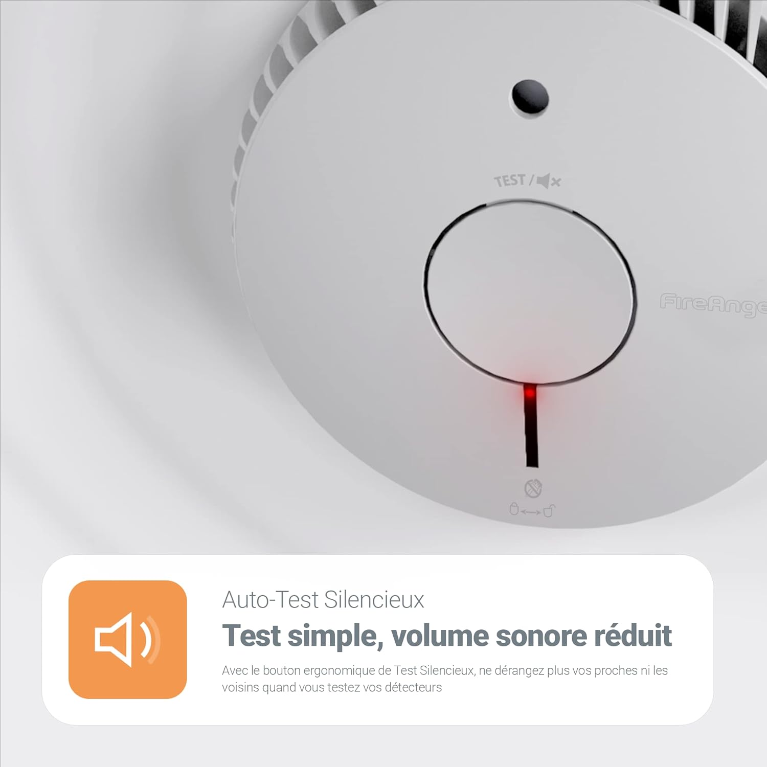 Diagram illustrating the Sleep Easy function for silencing low battery chirps