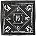 ZANheadgear 100 Percentage Cotton Premium POW/MIA Bandanna (22" x 22")