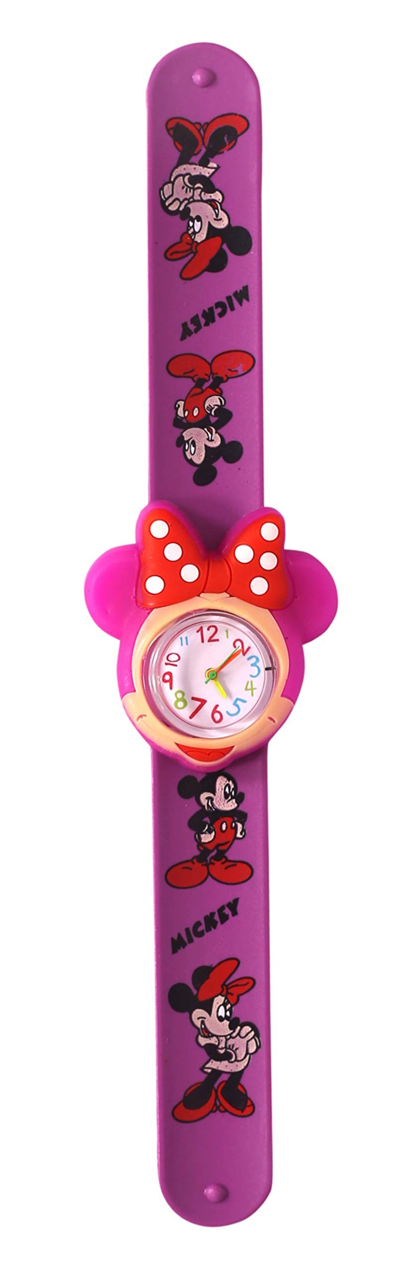 4 Seasons Pink Slapband Watch for Girls for Minnie Mouse Fans, 1 Random Design (B08Z4CJHF1) Amazon Price History, Amazon Price Tracker