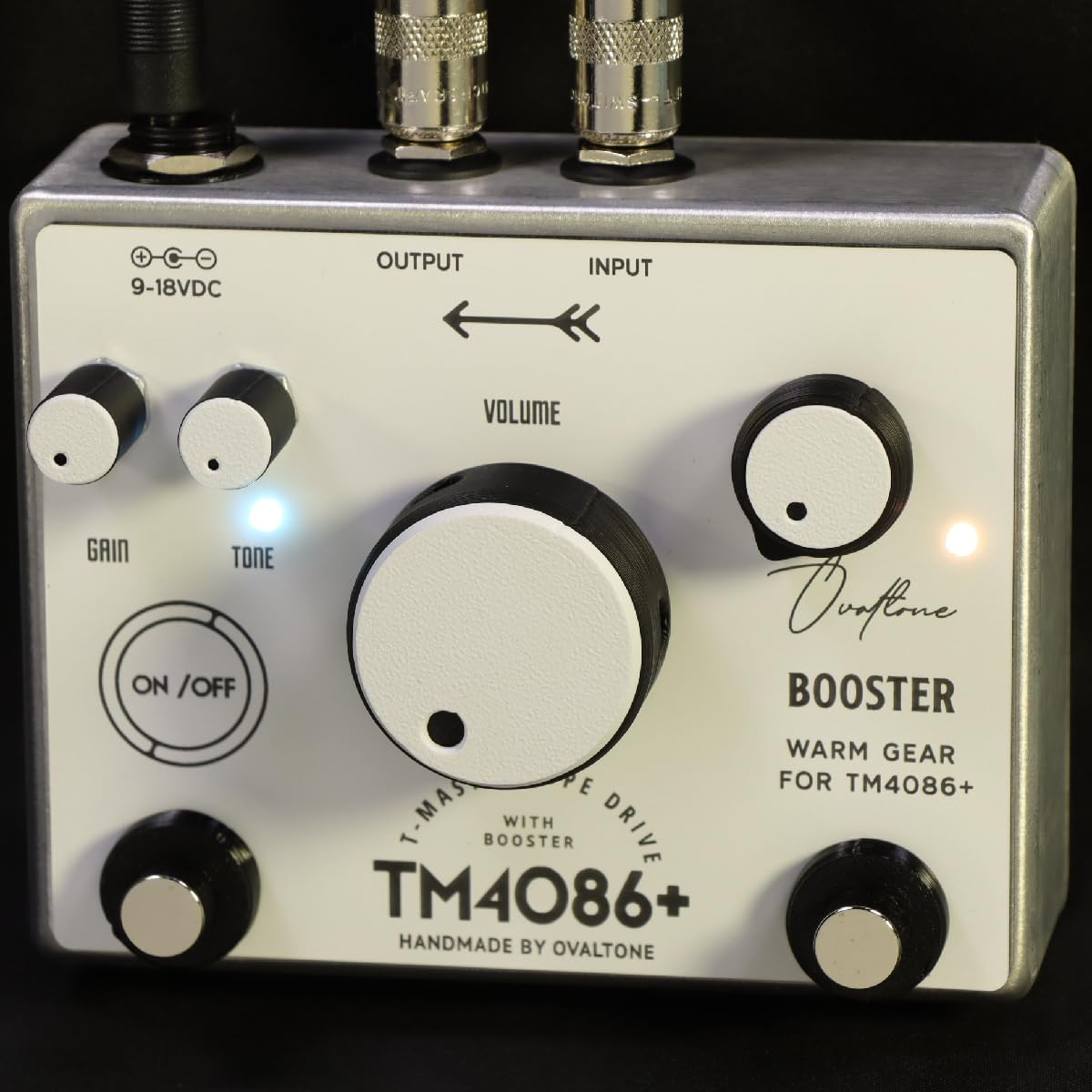 Ovaltone TM4086+ ブースター ギターエフェクター Ovaltone TM4086+ オーバードライブ ブースター コンパクト