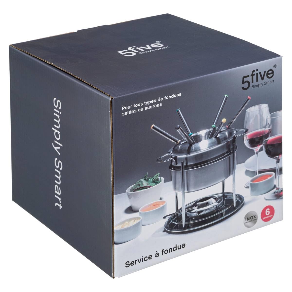 Appareil à Fondue en Inox 5five