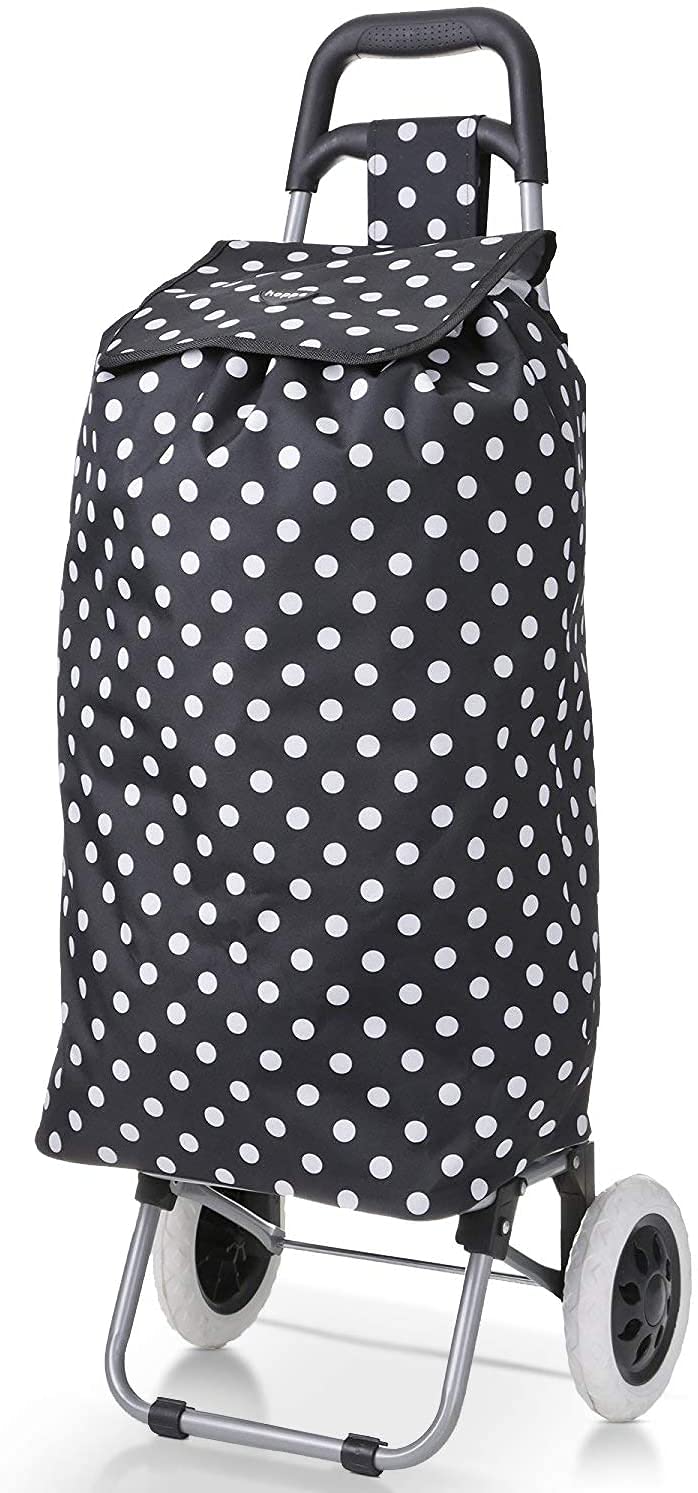 Buy Hoppa 47Ltr Lightweight Shopping Trolley 2021 Model, Hard Wearing