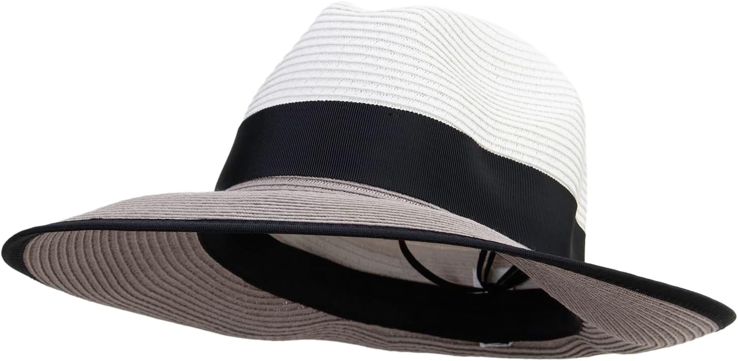 Jeanne Simmons Women's Slanted Brim Fedora Hat