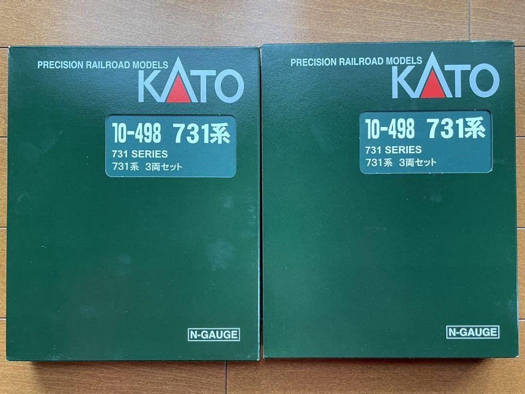 10-498 731系 キハ201系と強調運転できる731系 入線です。KATO 10-498