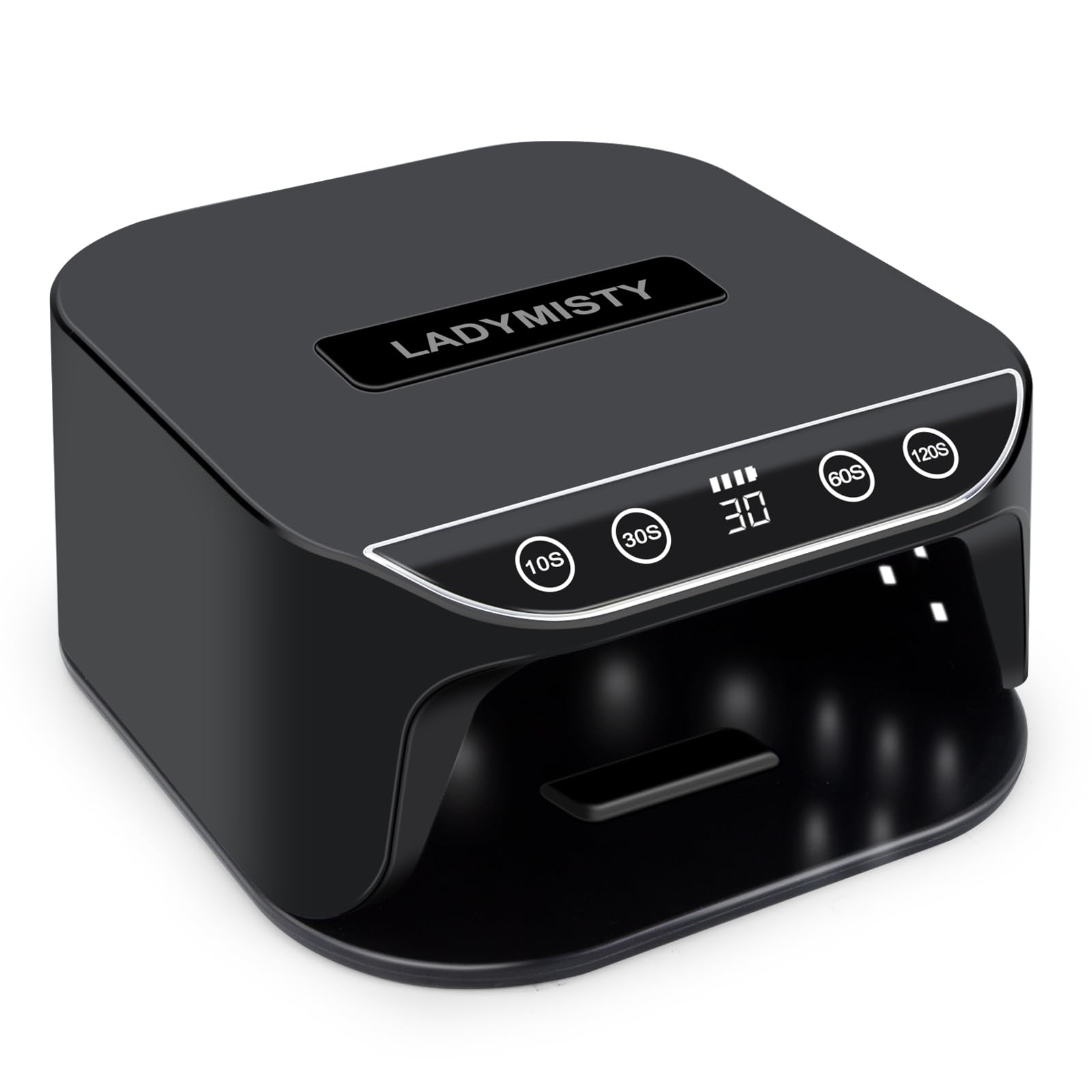 TCHMCITY UV Nail Lamp UV Light for Gel Polish 30W Rechargeable LED Nail lamp with 4 Timers & Auto Sensor for Home DIY Use