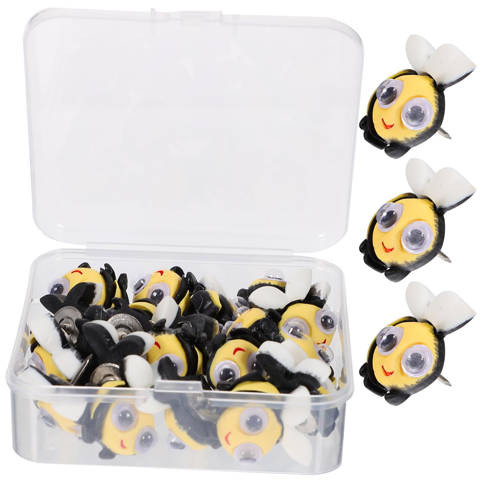 Operitacx 5 Sätze Cartoon Push Pins Bunte Daumennägel Für Pinnwände Und Karten Praktische Stecknadeln Für Büro Und Zuhause Für Poster Und Erinnerungen 20 Stück * 5
