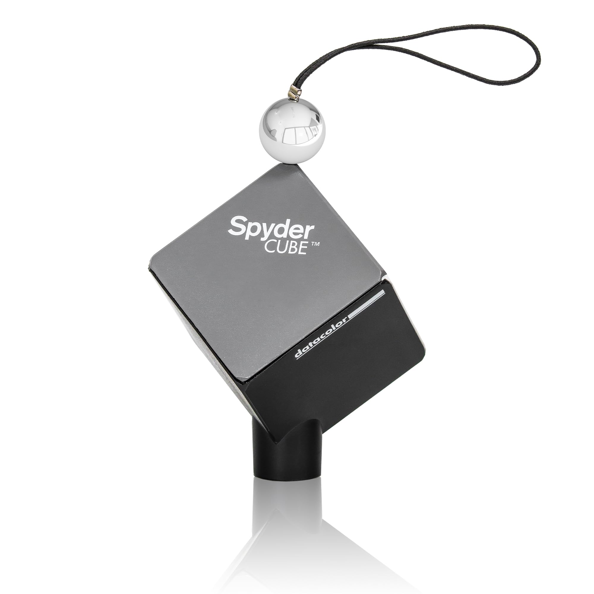 Datacolor SpyderCube: White balance adjustment and optimization of RAW conversion process - Robust Grey Card with precise contrast determination by light trap & chrome sphere