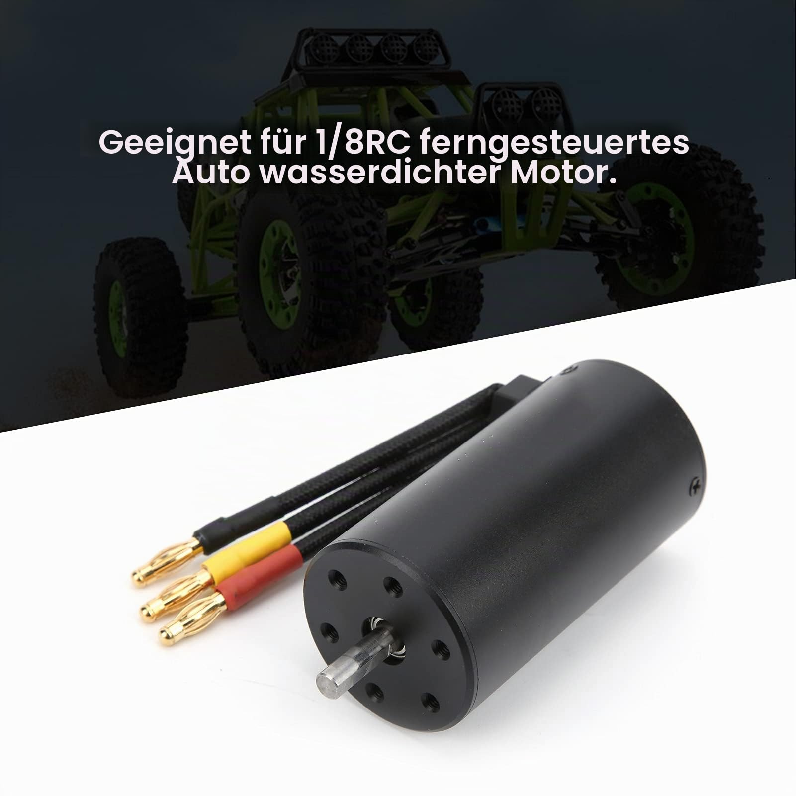 RiToEasysports RC Auto Motor Sensorless Brushless Motor für 1/8 RC Truck Car Zubehör Für Modellautos Modellspielzeug Modell Spielzeug
