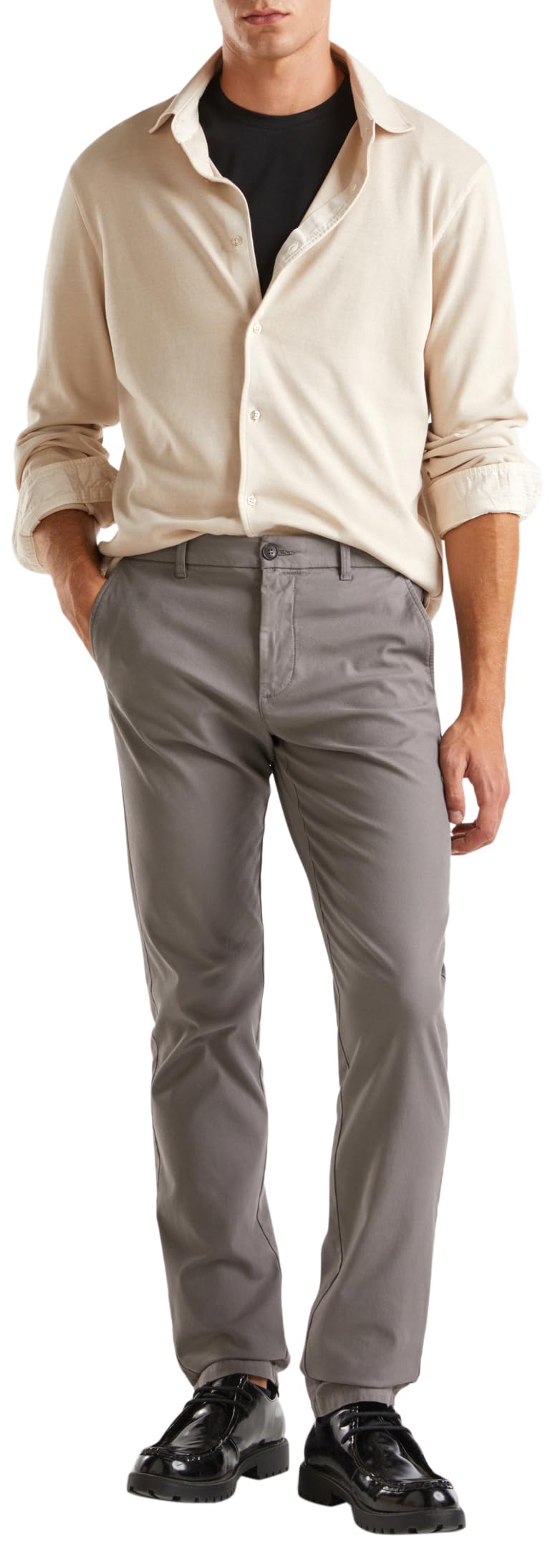 United Colors of Benetton Men's Pant 481ZUF04Q, Grey, 54