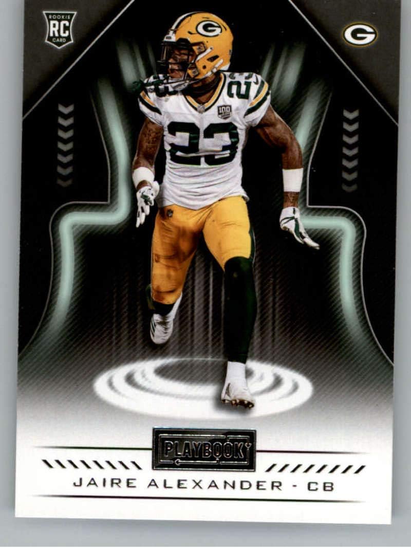 2018 Playbook Football #181 Jaire Alexander RC Rookie Card Green Bay Packers Rookie Official NFL Card Produced by Panini